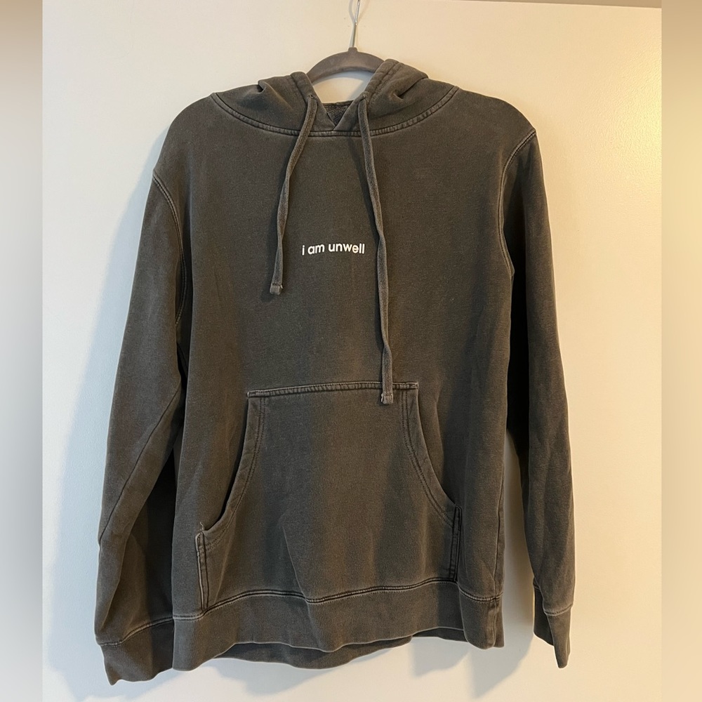 Call Her Daddy Vintage Grey Barstool Hoodie “I Am Unwell”